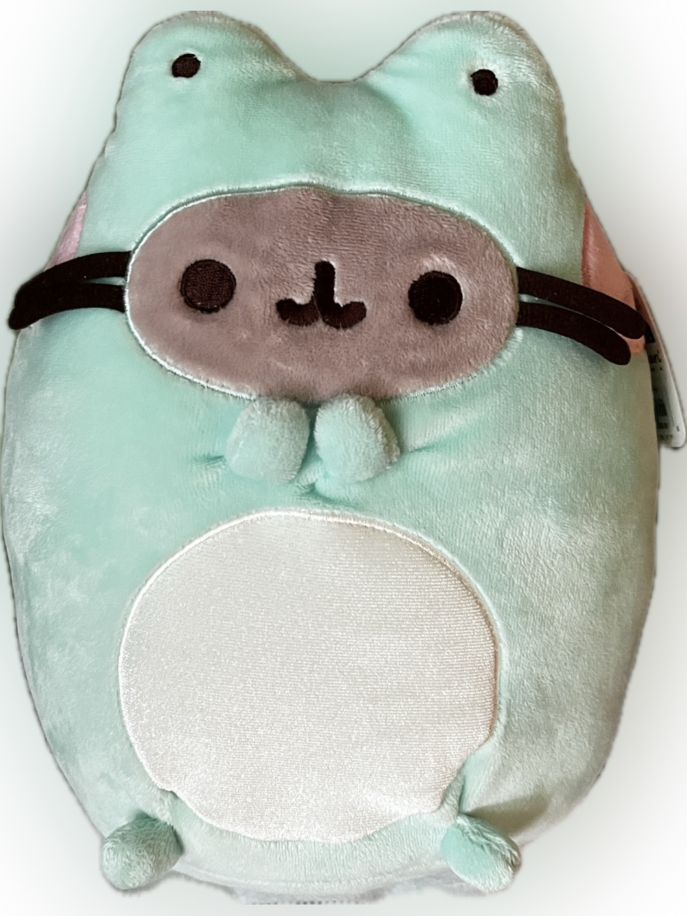 9" Authentic Frog Pusheen Cat Plushy -